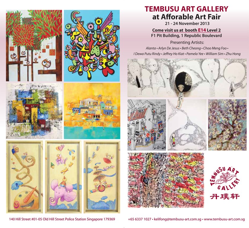 Tembusu Art Gallery at Affordable Art Fair 2Y-14