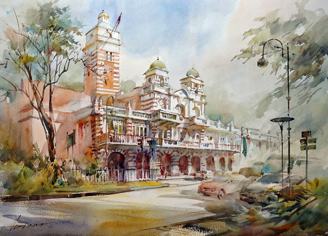 the central fire station