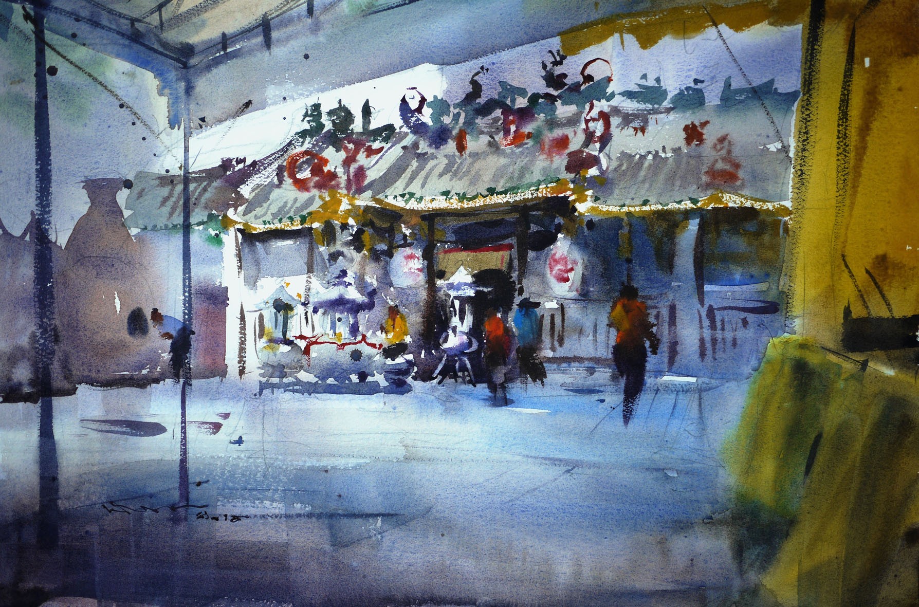 Opera Stage - Yueh Hai Ching Temple