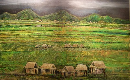 Village in a Pedi Field