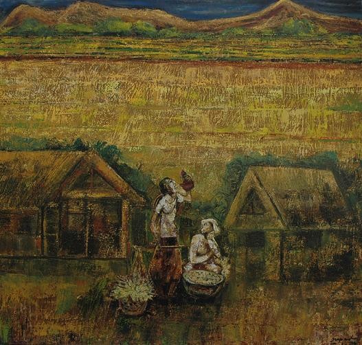 Village Hawker at the Pedi Field