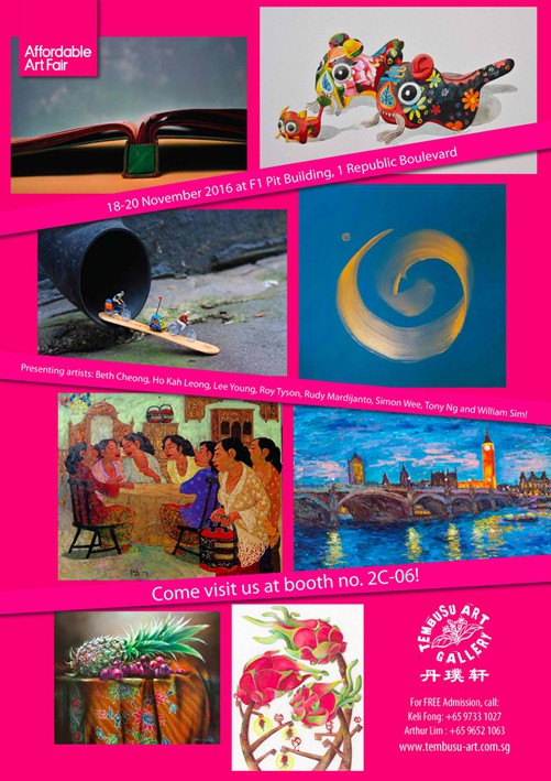 AFFORDABLE ART FAIR SINGAPORE: “Take Art Home”