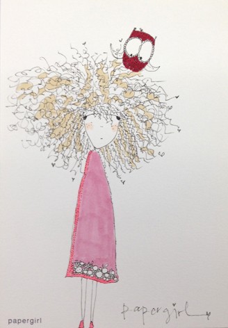 Girl with Owl